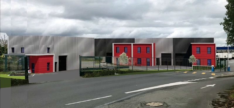 Location Locaux d'activités CESSON SEVIGNE Surface 510 m² Entrepôts Rennes ZI Sud-Est