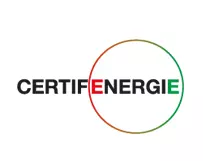 Logo Certif Energie client ayant fait confiance à Odia Groupe pour son immobilier d'entreprise en Bretagne