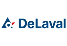 Logo DeLaval client ayant fait confiance à Odia Groupe pour son immobilier d'entreprise en Bretagne